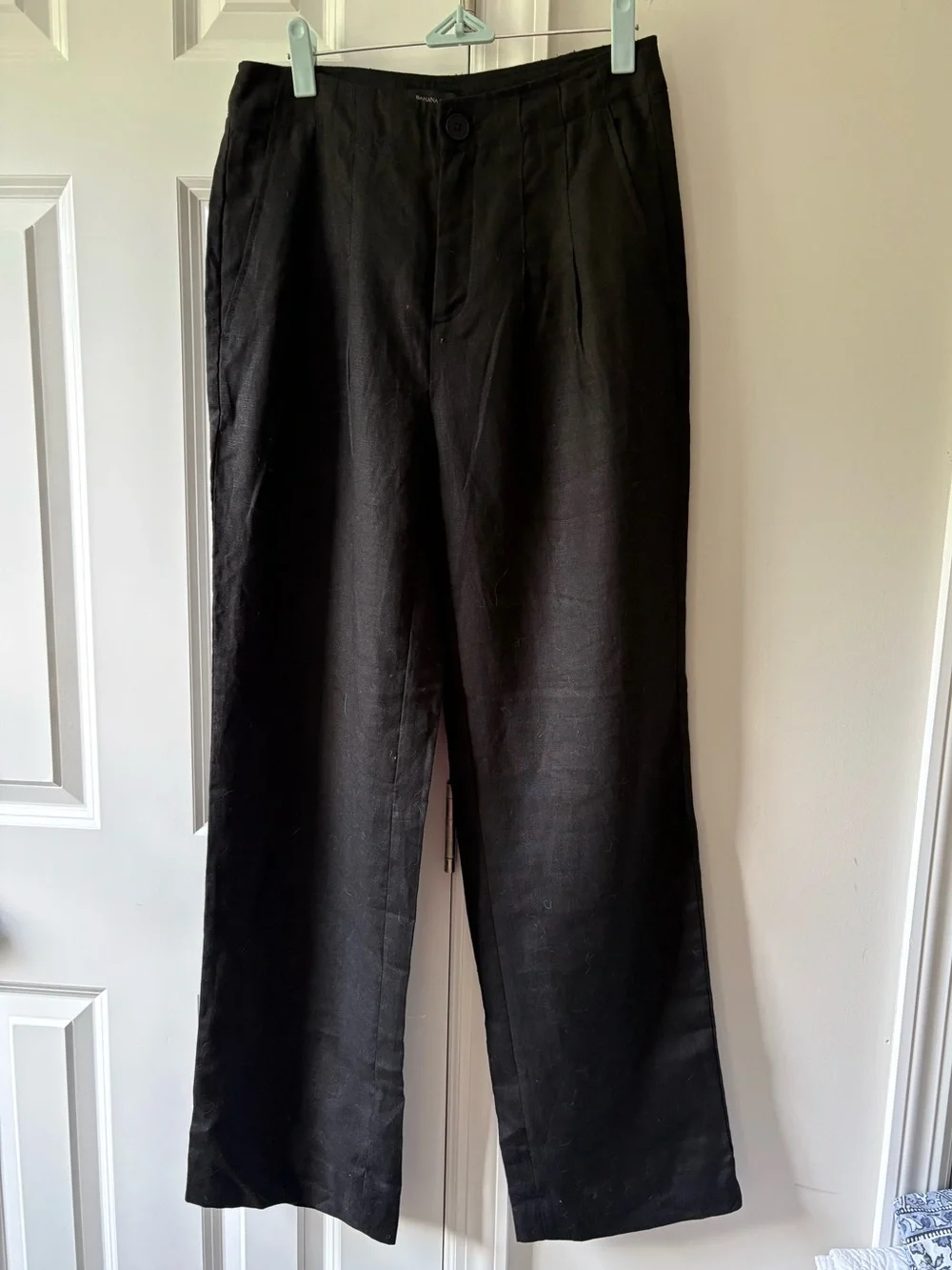 Banana Republic Black Linen Pants New with Tag